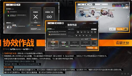 少女前线云图计划协效作战模式怎么玩