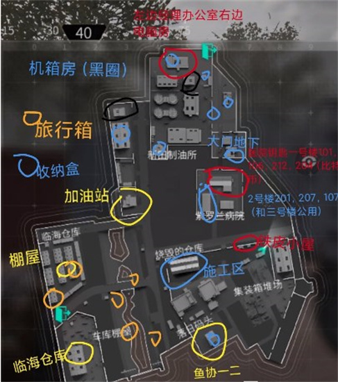 萤火突击南风港区域所有钥匙在哪-萤火突击风港区域所有钥匙位置分享介绍