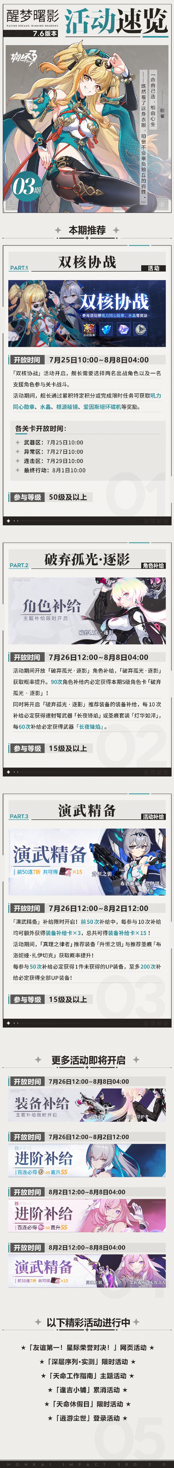 崩坏3醒梦曙影V7.6活动速览3怎么样-崩坏3醒梦曙影V7.6活动速览3介绍分享